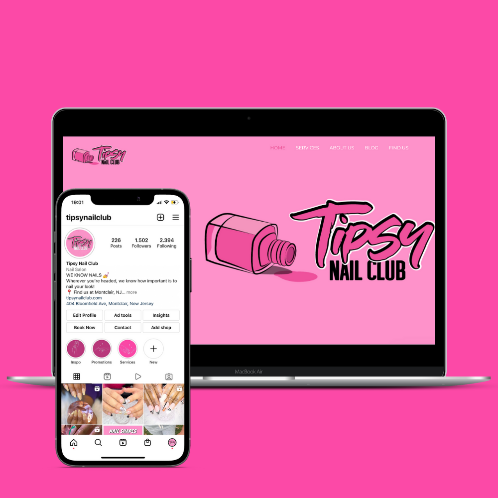 Tipsy Nail Club Rebrand